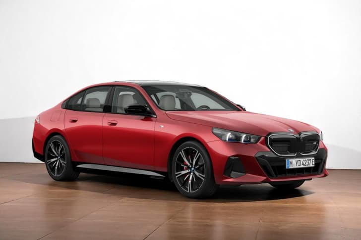 Bmw I5 Color Fire Red Metallic Bmw I5 Color Fire Red Metallic